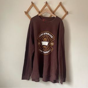 Brown Levi’s Sweatshirt